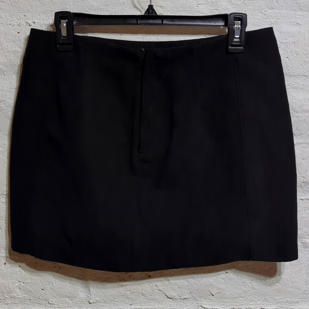 🚨3/$15!! Faux Suede Grommet/Lace Mini Skirt - Picture 2 of 4